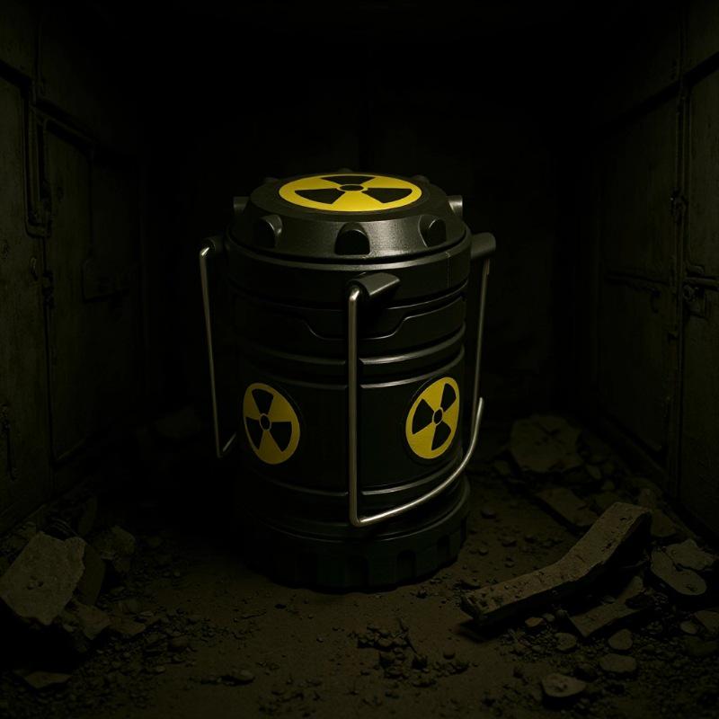 

Nuclear Reactor Lantern Resin Halloween Gift