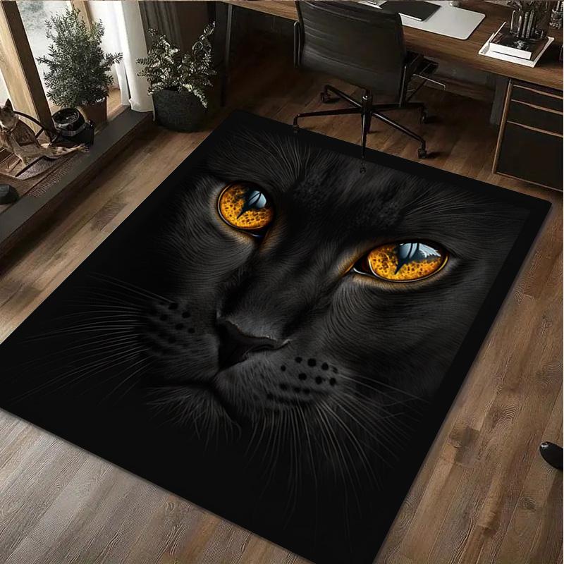 Katze Tier Teppich Haus Teppich Büro Dekorativer Teppich Für Wohnzimmer Schlafzimmer Fußmatte Boden Teppich Computer Stuhl Bereichsteppich