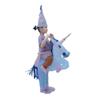 Halloween Christmas Children'S Unicorn Inflatable Pegasus Wildebeest Cartoon Human Puppet Uniform Riding Party Performance Uniform