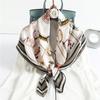 90cm *90cm Design Scarf Lady Shawl Printed Silk Felt Headscarf Scarf Lady Headscarf Square Scarf Lady Wrap Scarf 2021