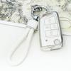 4 Buttons Auto Tpu Car Key Case Cover Fob For Volkswagen Vw Golf 7 Alltrack Mk7 Tiguan Seat Ateca Leon Ibiza Skoda Octavia