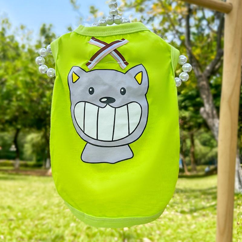 Pet vest summer thin teddy than bear Pomeranian French bucket corgi Yorkshire Schnauzer cat dog clothes