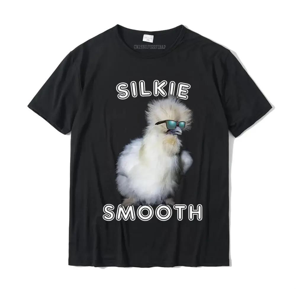 

Funny Silkie T-Shirt Chicken Lover Humor Shirt Gift Idea Casual Cotton Men s T Shirt Kawaii New Arrival T Shirts XXXXXL
