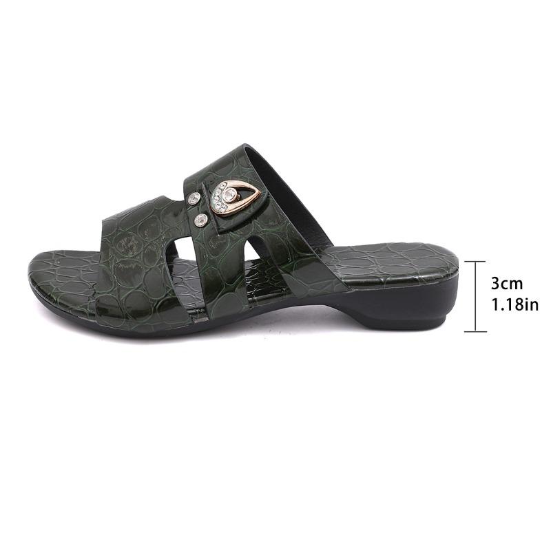 

Модные Классические Летние Женские Шлепанцы 2025Простые Однотонные Нескользящие Женские Туфли 36-43 Большой Размер Уличные Повседневные Универсальные Шлепанцы 41