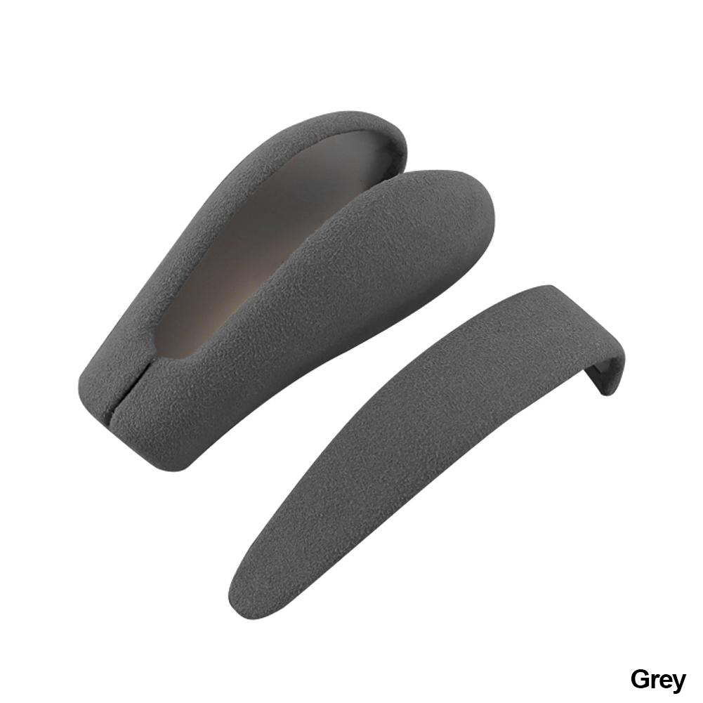 Car Suede Leather Texture Gear Shift Panel Frame Gear Knob Cover Head Trim for Porsche Cayenne 2004-2009