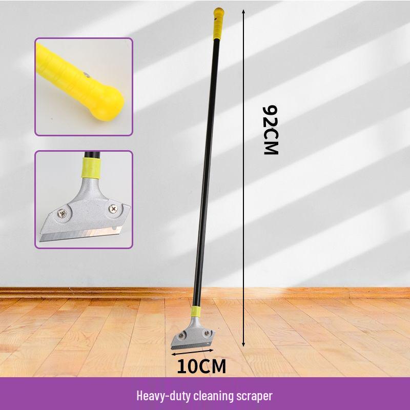 Telescopic Long Handle Heavy Duty Scraper for Grout and Glue Removal