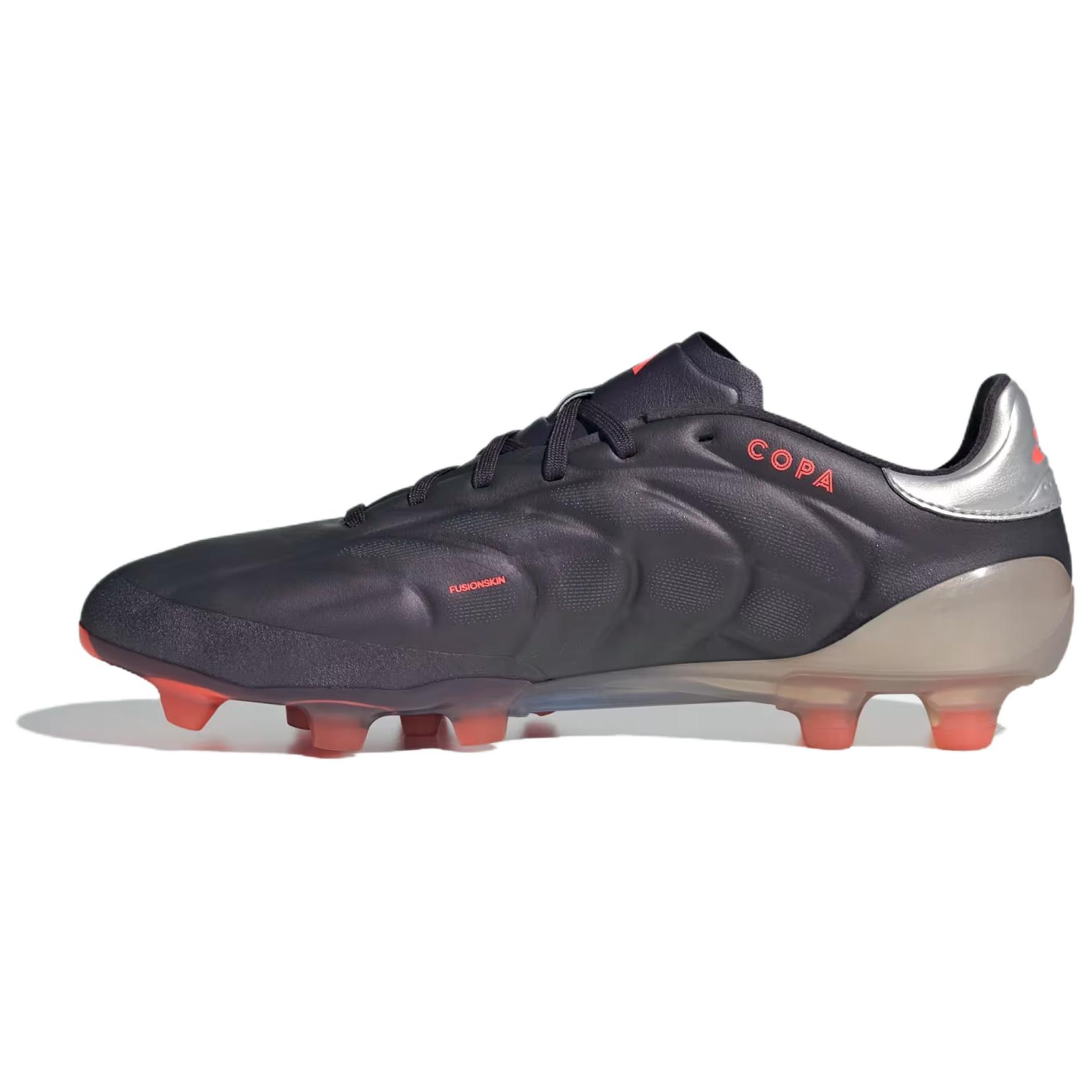 

New Adidas COPA PURE 2 AG Short Rubber Studs HG Short Rubber Studs Anti Slip Wear Resistant Soccer Shoes Men s Black Silver IG8712 41