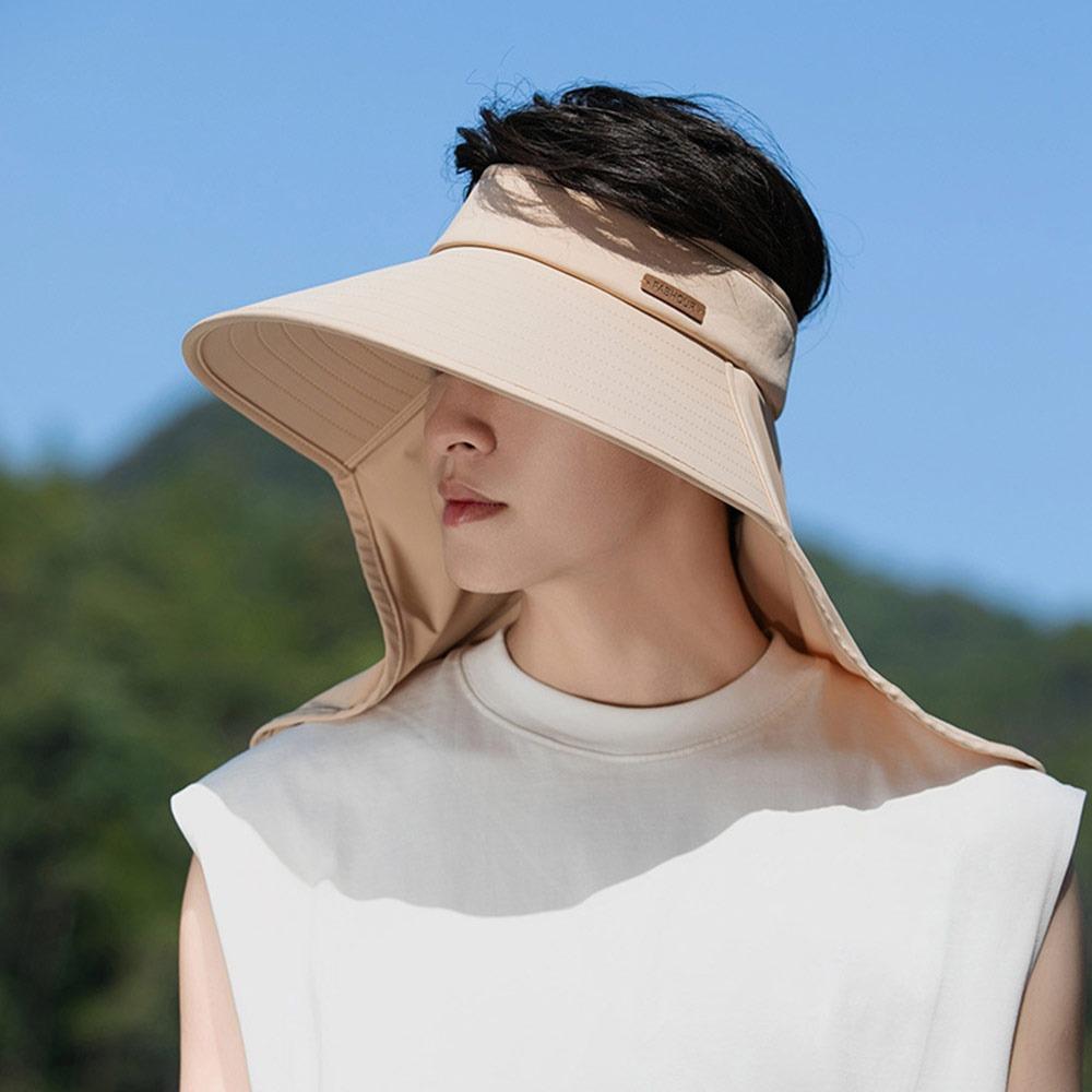 Large Brim Adult Hats Neck Protection Sunscreen Cap New Sun Hats  Mountain Climbing