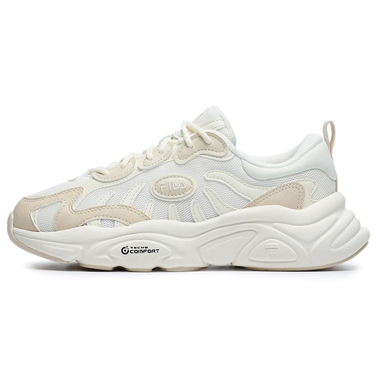 New FILA Keppler Sneakers 'White Beige' Women's F12W232129FWG