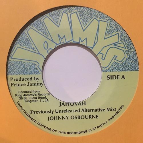 7inch Record JOHNNY OSBOURNE - Jahovah (Previously Unreleased Alte NONE Jammy's Records 2017 UK Reggae, Ska & Dub Used