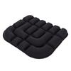 Inflatable Seat Cushion Comfortable Adjustable 3D Air Travel Cushion Portable Black Chair Pad for Driving Office Work