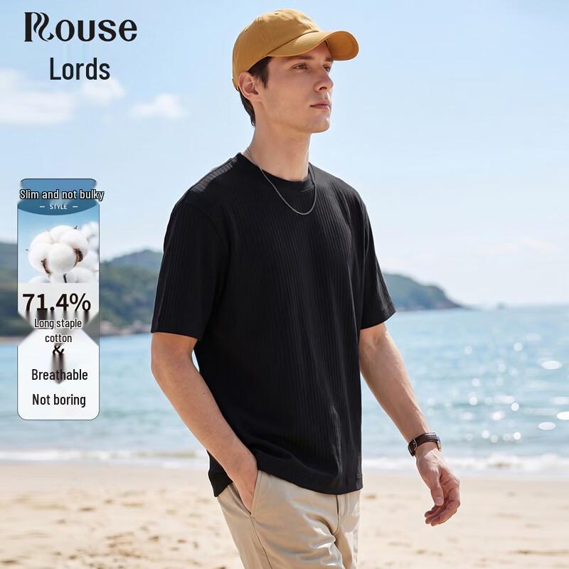 Luosi Men s Blended Cotton Short-Sleeve T-Shirt 170