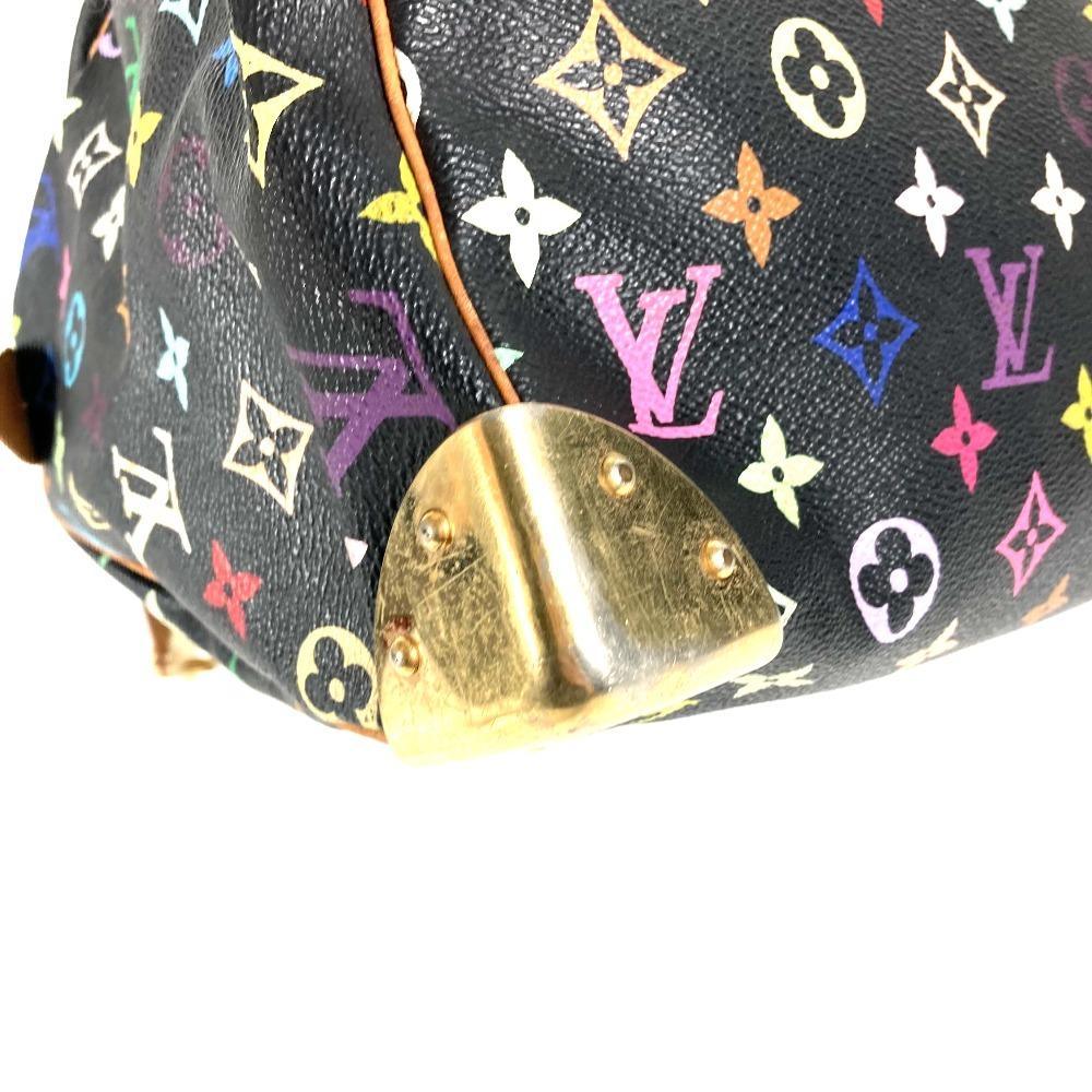 Louis Vuitton M92642  MonogramMulticolore Speedy30 Hand Bag Noir Black