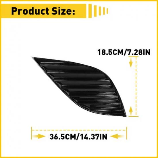 Driver Side Front Bumper Fog Light Cover For Camry Toyota SE XSE 2018 -