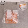  5Pcs Portable Organizer Case Dollhouse Transparent Plastic Storage Box Household Lightweight Storage Boxes