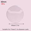 10Pcs New Transparent Ita Bag Pins Decoration Storage Case Badge Protector Protective Sleeve Cartoon Pin Case For Anime Badge