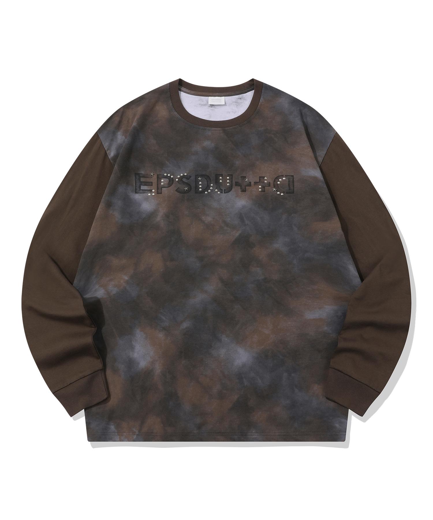 Episode Untitled Signature Logo Hotpix T-Shirt_Mix Brown Mix Brown/2