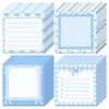 Bow Memo Pads Cute Strong Adhesive Page Markers Colorful Self-Stick Notes