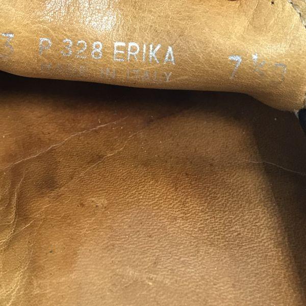 Italy COACH Suede Leather Clog Sandal 7.5 Men 25.5 Brown Slip On Loafer(USED)