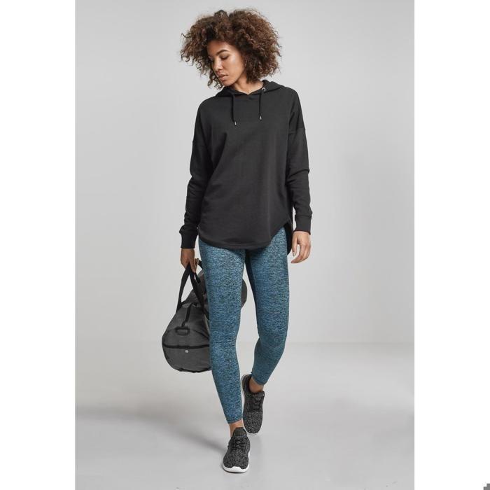 Sweatshirt À Capuche - Urban Classics - Oversized - Gris Foncé - 60% Coton - 40% Polyester
