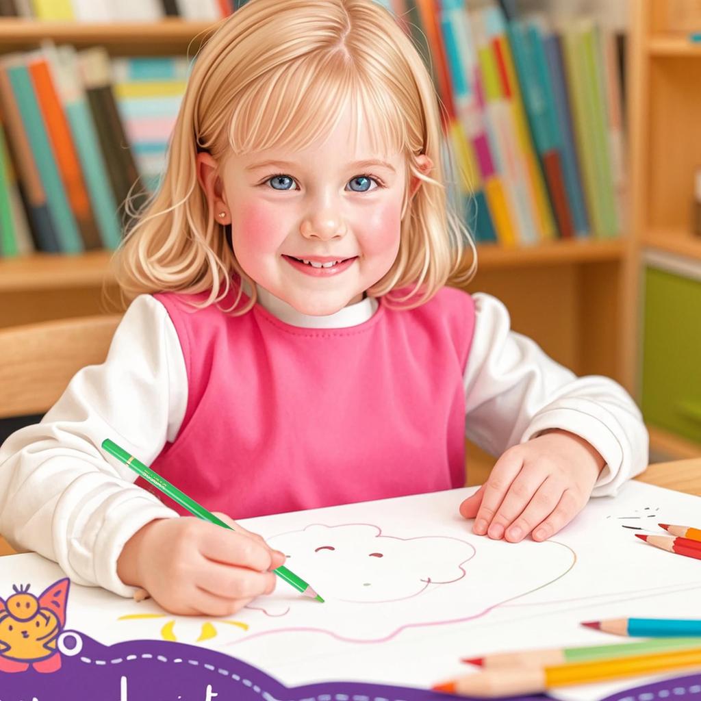 12 professional color pencils for premium soft cores.