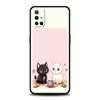 Cute Cartoon Black Cat Phone Case For OnePlus 15 13 12 11 10 9 8 15T 13T 10T 7T Pro 13R 12R 9RT 8T Nord 4 N10 2T CE 2 3 5G Cover