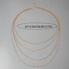 JMXD-Viral    Long Layered Chain Necklace for Women Stackable Minimalist Light Luxury Fashion Statement Jewelry Exaggerated Versatile