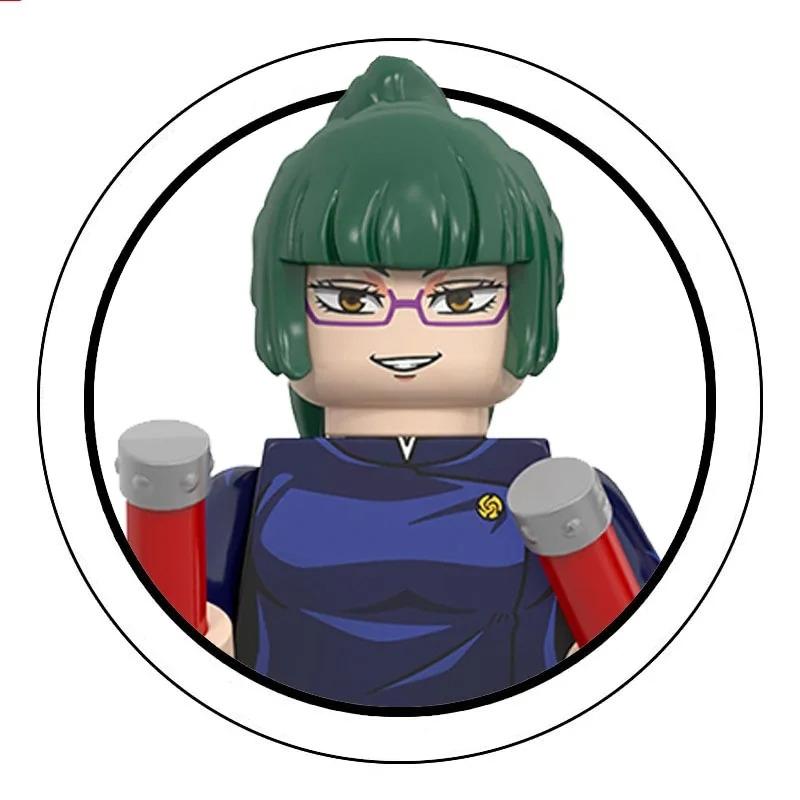WM6202 WM6201 WM6200 WM6140 WM6139 Jujutsu Kaisen Byggeklosser Mini Actionfigur Itadori Yuji Gojo Satoru Ryomen Gaver Leker