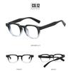 Fashion Vintage Rivet Round Sunglasses Women Men Luxury Leopard Sun Glasses Anti Blue Light Eyeglasses UV Protection Goggles