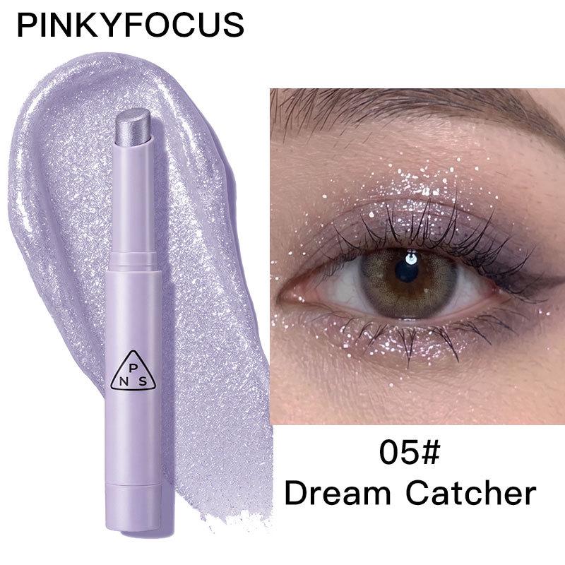 Star Diamond Waterproof Glitter Eyeshadow Stick - Long-lasting, Sweatproof, Pearl Shine.