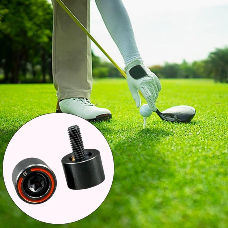 Golf Club Head Weight Screw 2g/4g/6g/8g/10g Golf Club Replacement Screw for Golf Driver Golf Swing Adjustment Tool