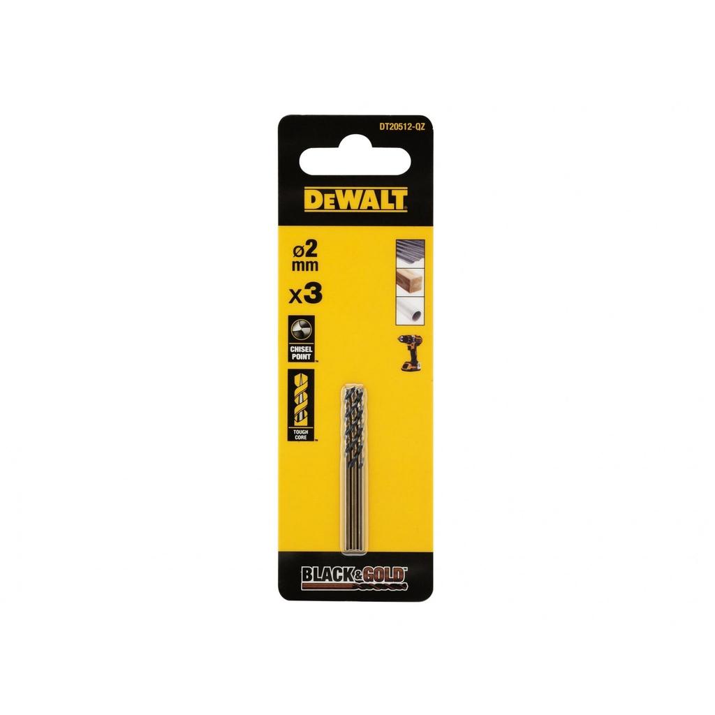 Dewalt Power Tools Black&gold Hss Drill Bits