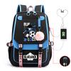 Anime Peripheral Teen Trend Backpack Multifunctional Usb Casual Student School Bag