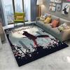 3D B-Bloodborne-S Classic Video Game Cartoon Carpet Rug Art for Room Decor Sofa Halloween Gifts Fans Area Rug Non-slip Floor Mat