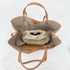 Handbag Women's Niche Large-capacity Tote Bag Genuine Leather Women's Bag Commuter Fashion Bag