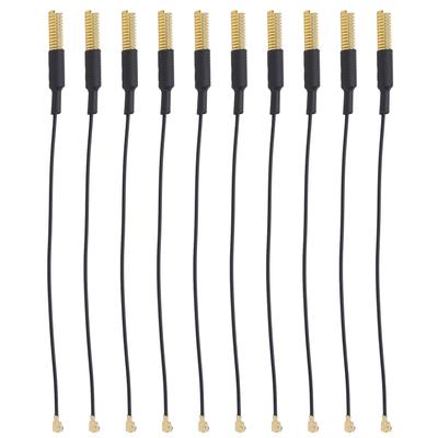 Antenna a molla semi-integrata da 10 pezzi 433470MHZ Interfaccia IPEX Rame puro RG1.13 per modulo LoRa