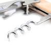 2PCS Stainless Steel Can Opener 4 in 1 Beer Cap Openers Durable Wine Corkscrew  Bartenders