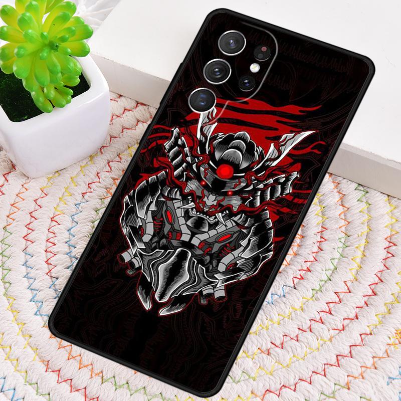 

Samurai Oni Mask TPU Phone Case For Samsung Galaxy note 10 pro S26 S25 S24 S23 S22 Ultra Plus S21 FE S20 Shockproof Cover Galaxy S25