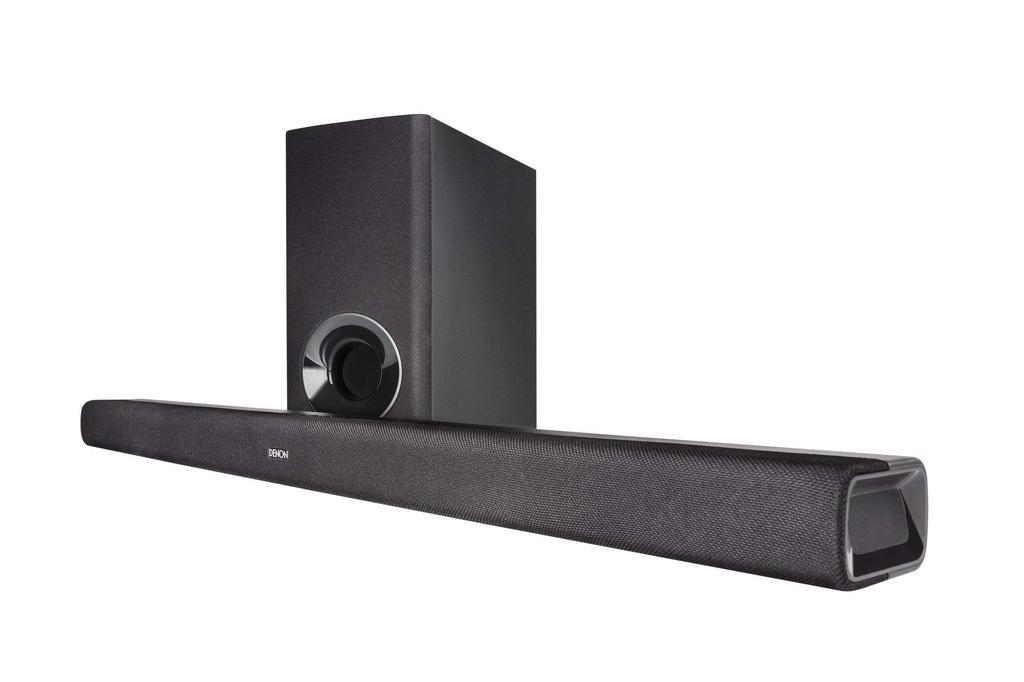 Denon Soundbar DHT-S316 ARC/Bluetooth-kompatibel/Kabelloser Subwoofer Schwarz Denon DHT-S316K