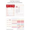 Coil Mini Calendar Portable Daily Planner Creative Schedule Planner  Office School Supplies