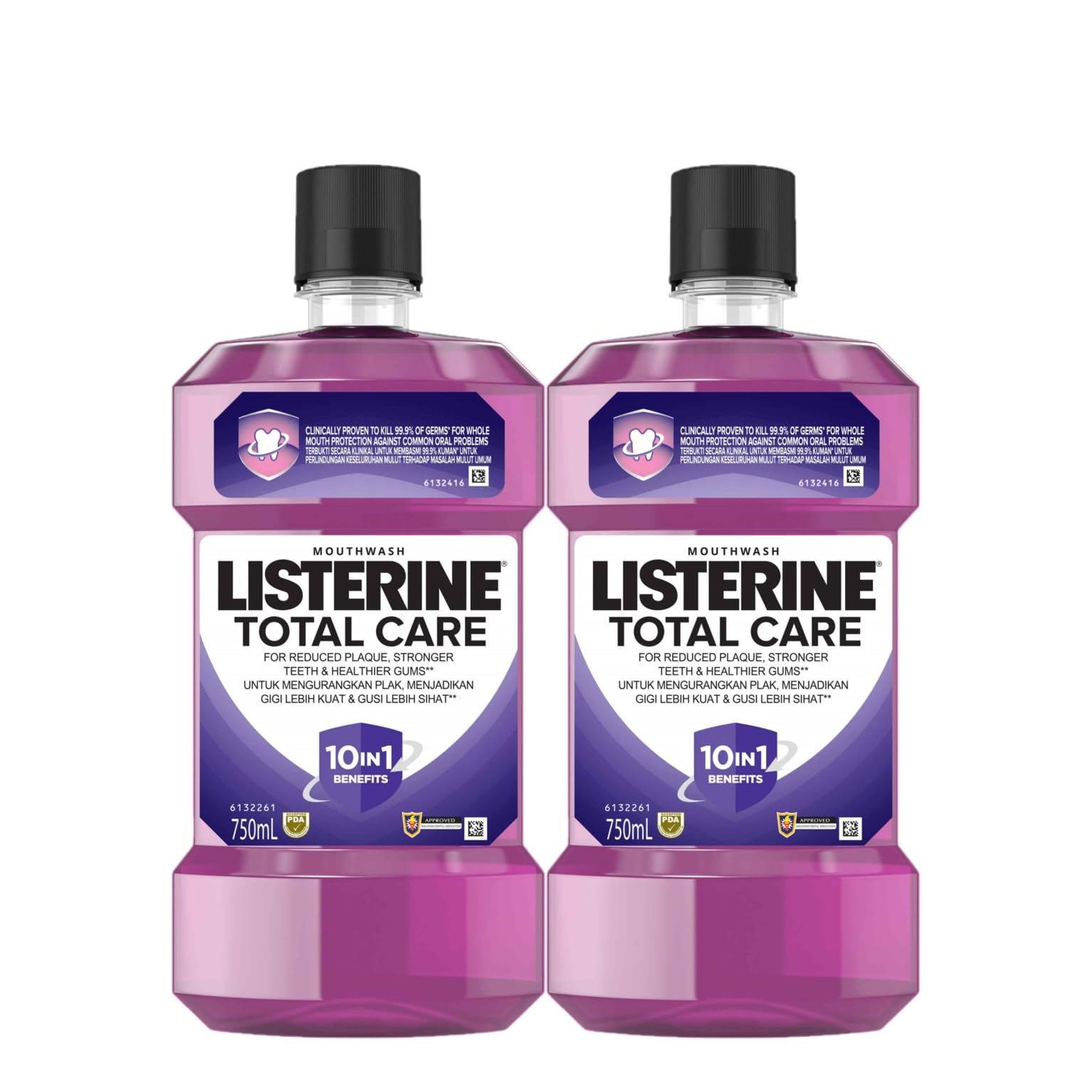 

LISTERINE Total Care Fluoride Thai limited set of 2 bottles 750ml No.6 [product]