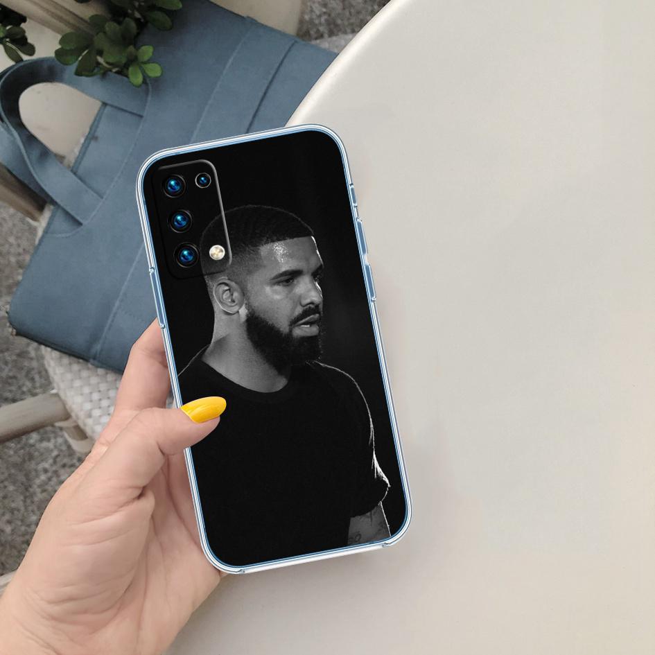 Drake Transparent Phone Case for Samsung Galaxy A04 A04S A14 A23 A34 A54 M23 M33 M52 M53