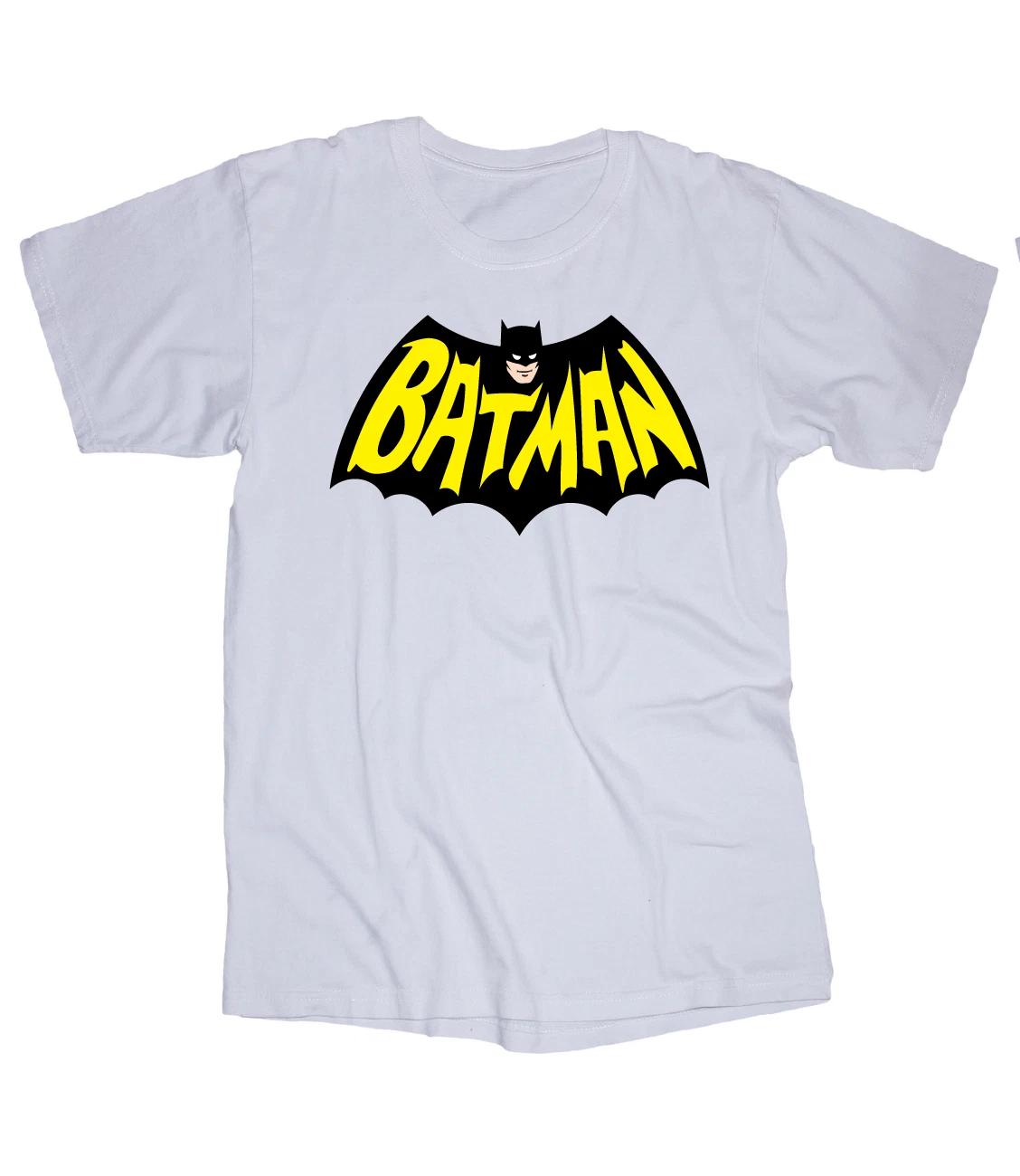 Batman logo t.v. white T-shirt S