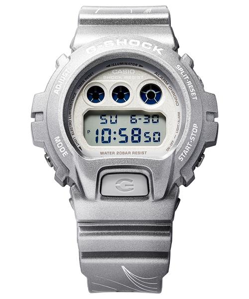 

Casio G-SHOCK Men s Resin 200M Water Resistant Shock Resistant Alarm Quartz Watch DW-6900QIG22-8PFS серый