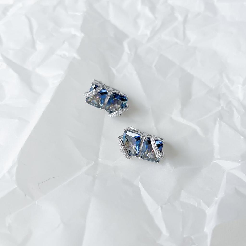 Silver Earrings with Mystic Topaz 21.949ct (2150787)