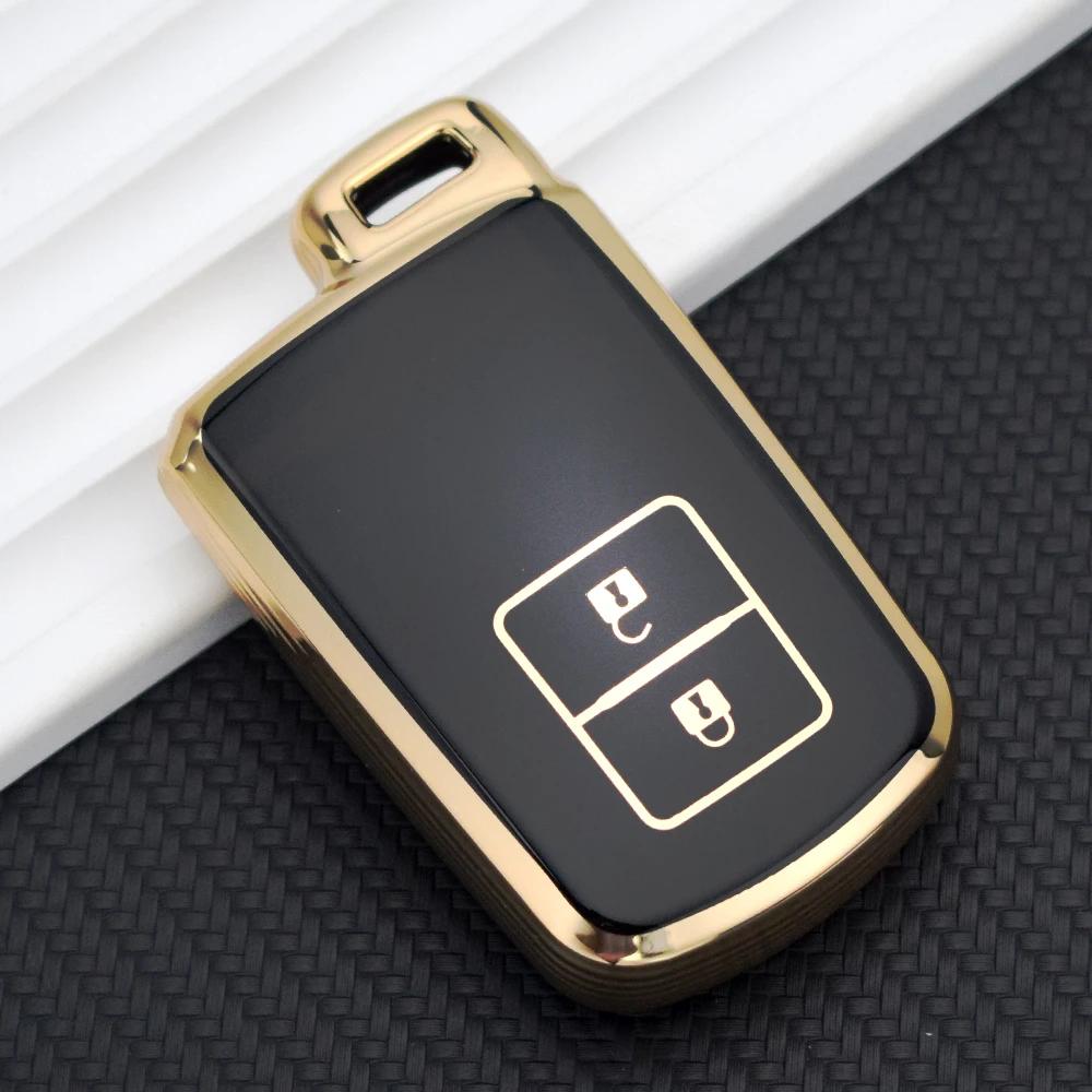 Tpu Car Key Cover Case Bag Holder Shell For Toyota Camry Rav4 Avalon Auris 2 3 4 Buttons Smart Keyless Holder Protector
