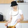 Full Face Cooking Splash Guard Oil & Steam Proof Visor with Clear PVC Lens Lightweight Anti-Fog Design Protection Mask for Home Cooks & Kitchen Safety