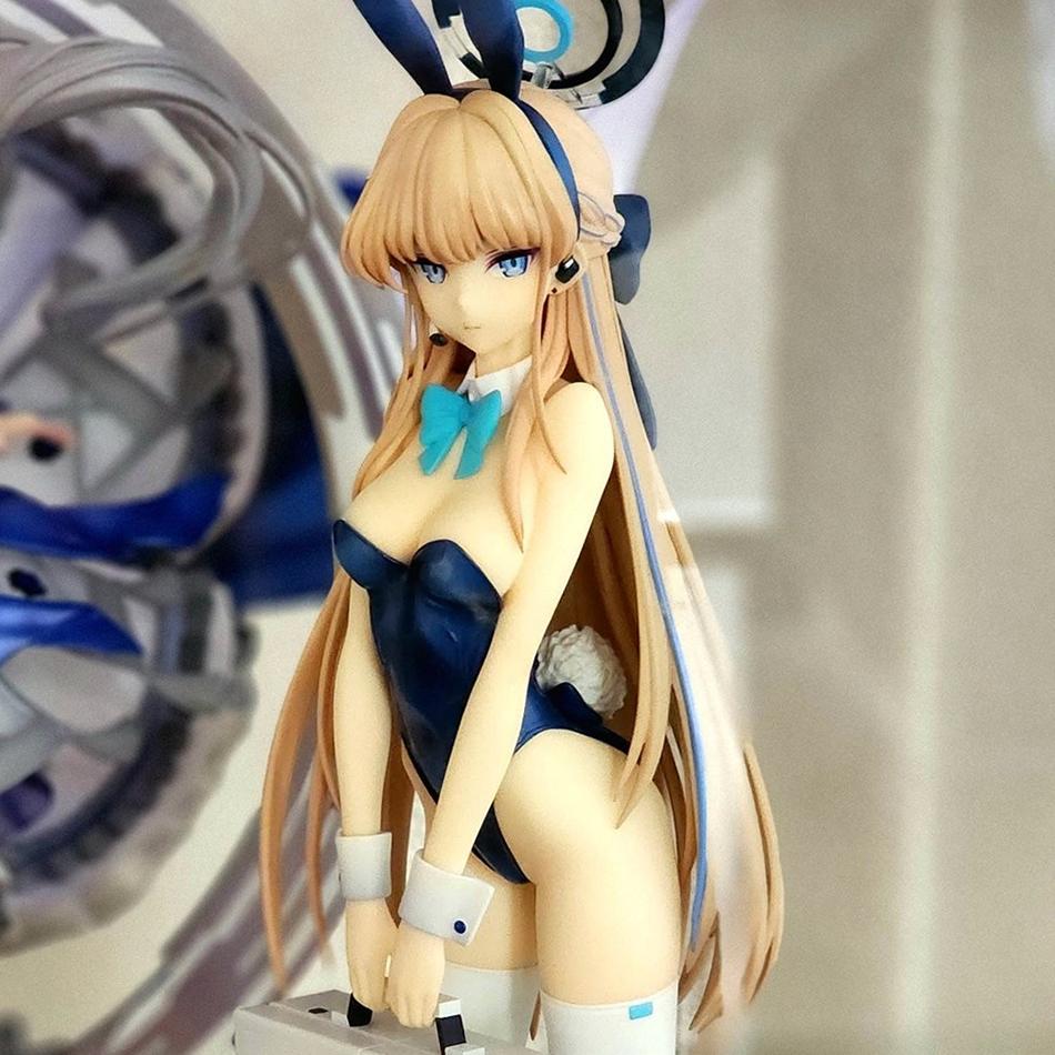 In Stock Original Blue Archive Anime Figure Asuma Toki Figures Bunny Girl Figurine Models Statue Doll Collection Decoration Toys
