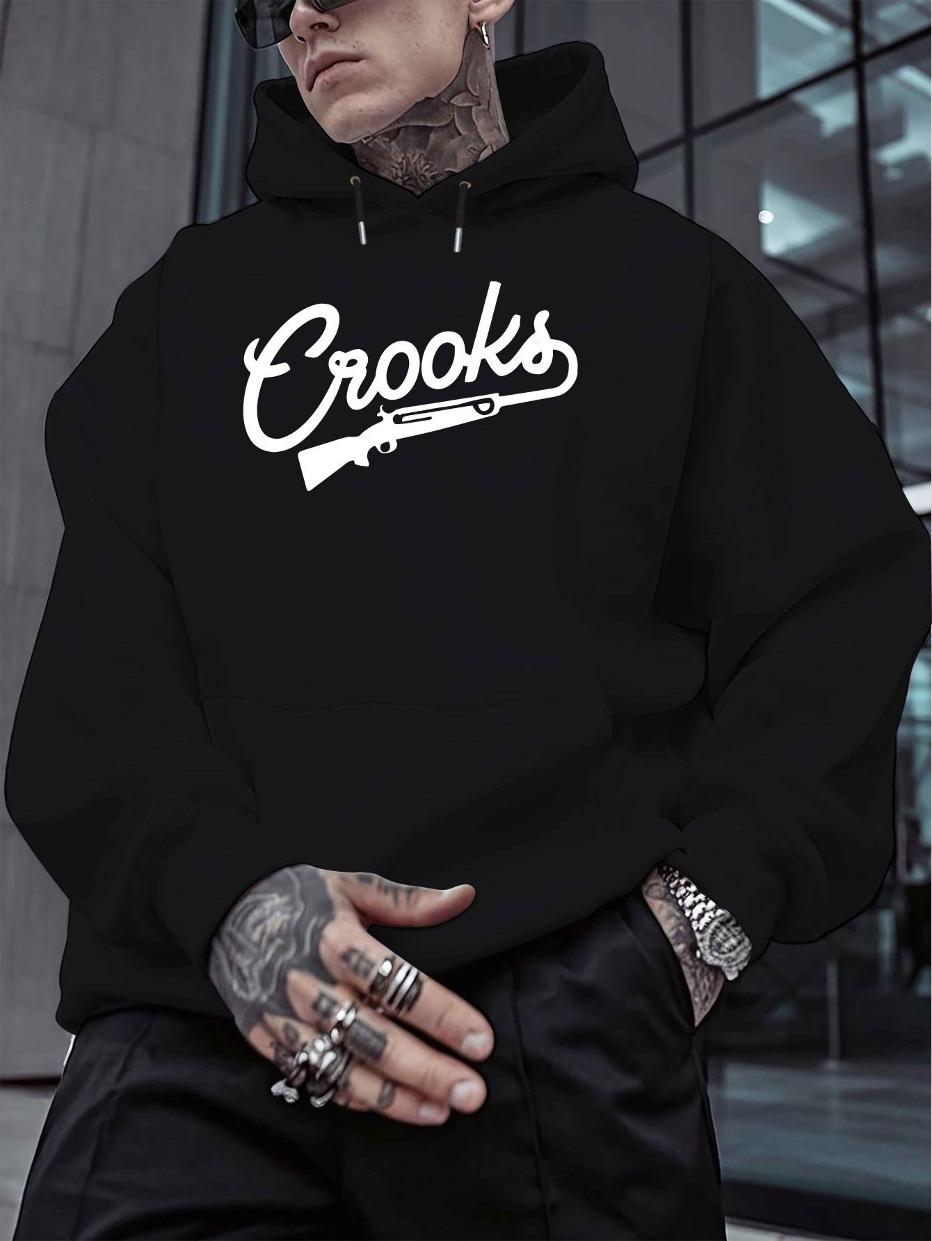 

Man Guy Gun New Fashionable Men S Printed Autumn And Winter Velvet Sweatshirts Versatile Spring And Autumn Oversized Hooded 3XL