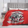 Super Soft Blanket Airplane Travel The Nightmare Before Christmas Halloween Jack Cartoon Throw Blanket For Home Decor Sofa Bed
